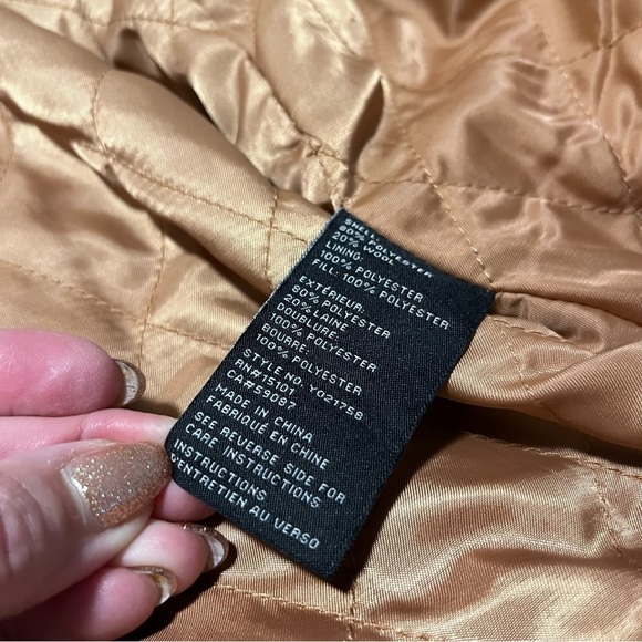 SOLD - NWT SANCTUARY wool blend Shacket Camel colour medium - Picture 10 of 11